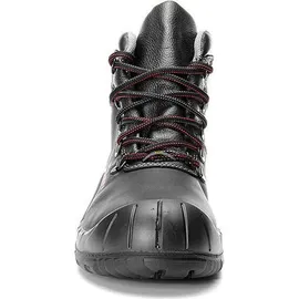 ELTEN Renzo Mid ESD S3 Herren, Leder, Stahlkappe, leicht, robust, Schwarz,