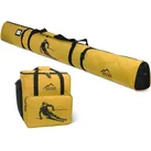 Normani Outdoor Sports Kombiset Skitasche und Skischuhtasche in Gelb | Gr.: onesize