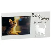 Hti-Living Bilderrahmen 15 x 10 mit Spruch Beste Katze