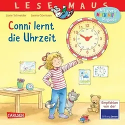 CARLSEN 9783551080394 LESEMAUS 190: Conni lernt die Uhrzeit