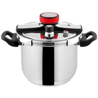Schnellkochtopf 6L Dampfkochtopf Kochtopf Edelstahl Dampftopf Induktion Topf
