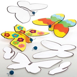 Gleiter "Schmetterling" zum Ausmalen (pro Set 10) Mitgebsel