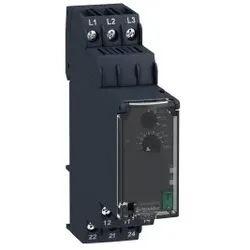 Schneider Electric RM22TU21 Netzüberwachung auf Phasenfolge, -ausfall und Unterspannung, 200-240VAC, 2 W