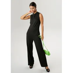Jumpsuit, wide leg, Gr. 36 - N-Gr, schwarz, , 70569632-36 N-Gr
