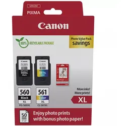 PG-560XL/CL-561XL Valuepack Tinte+Papier
