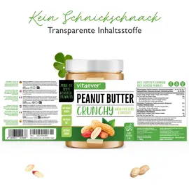 Vit4ever 100% Erdnussbutter (CRUNCHY) 1000 g