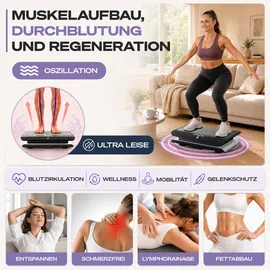 Sportstech sVibe Lite Vibrationsplatte Schwarz