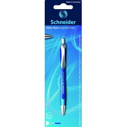 Schneider Kugelschreiber 5x Kugelschreiber Slider Rave – XB, blau (dokumentenecht)