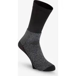 Skisocken Langlauf Erwachsene schwarz schwarz 36/38