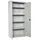 Proregal Stahlschrank 4 Fachböden 180x60x40 cm Grau