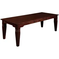 MASSIVMOEBEL24.DE Esstisch Akazie 240x100x76 nougat lackiert OXFORD #608