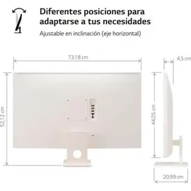 LG 32SR50F-W 31,5" weiß