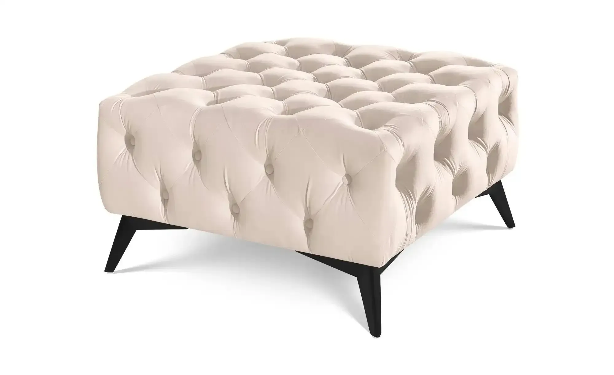 S-STYLE Hocker  Wilhelm , beige , Maße (cm): B: 80 H: 45
