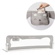 nukido Sicherheitsgitter 150 cm x 42 cm x 35 cm Grau