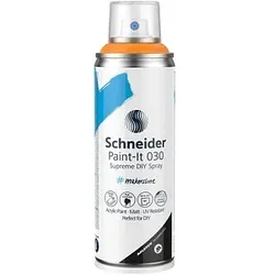 Schneider Paint-It 030 Supreme DIY Acrylspray Sprühfarbe light orange matt