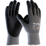 ATG Handschuhe MaxiFlex Ultimate AD-APT 42-874 Gr.8 grau/schwarz Nyl. EN 388 Kat.II