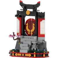LEGO Tor zum Ninjago Kloster - Ideal zum Ausstellen deiner LEGO Ninjago Figuren!