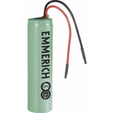 Emmerich ICR-18650NQ-SP Spezial-Akku 18650 Kabel Li-Ion 3.7V 2600 mAh