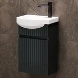 Waschtischunterschrank mit Waschbecken Wega 40 cm Matt