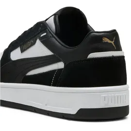 Puma Court Classic Street Suede Sneaker 01 white/black/gold 44