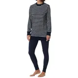 Schiesser Damen Schlafanzug mit Leggings weich und kuschelig - Frottee - 46 Große Größen