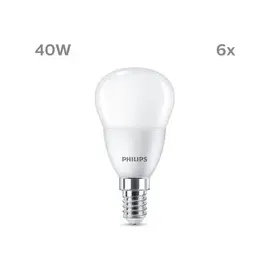 Philips LED-Lampe P45 4,9W E14 warmweiß 6er Pack