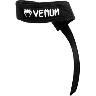 Venum Unisex Erwachsene Hyperlift Gewichthebergurte Zughilfen Straps, Schwarz, Einheitsgröße