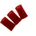 Efalock Professional Efalock Super Flachlockwicker lang rot 10 Stück