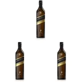 Johnnie Walker Double Black Label | Blended Scotch Whisky | Schottischer Genuß | aus den vier Ecken Schottlands direkt ins Glas | 40% vol | 700ml Einzelflasche (Packung mit 3)