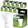 Lumiled GU10 Lampe 1.5W 135 Lm Leuchtmittel 6500K kaltweiß Strahler Spot, ersetzt 15W Halogenlampen 36° Reflektorlampen Reflektor 10 Stück L...