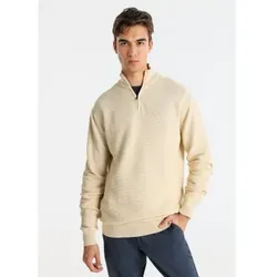 Bendorff für Herren. 870585465 Perkins Pullover Textur beige (S), Lässig, Baumwolle, Langarm