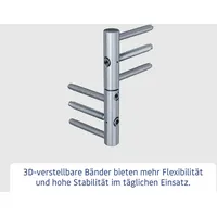 EcoStar Haustür ISOPRO IP 410S graualuminium 110 x 210 cm