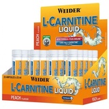 WEIDER L-Carnitine Liquid 20 x 25 ml Ampullen, Pfirsich