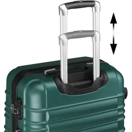 Zelsius Koffer-Set 4-tlg. petrol/grün