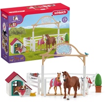 Schleich Horse Club Hannahs Gastpferde mit Hündin Ruby 42458