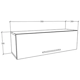 VCM Regal Arila L 95 x 30 x 30 cm - BHT 95x30x30 cm