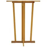 vidaXL Bartisch Klappbar 90x65x105 cm Massivholz Teak