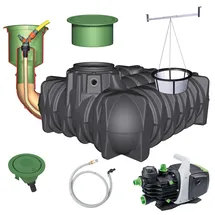 Graf Flachtank 5000 l platin