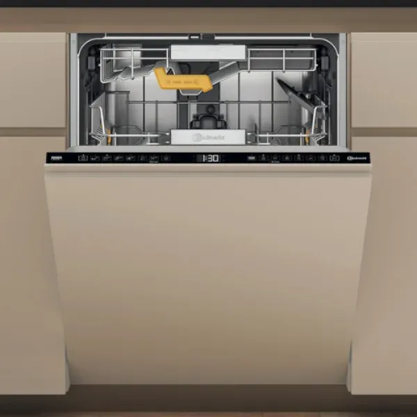 Bauknecht BK8IA15AM3TCH0 - Vollintegrierter Geschirrspüler mit 5 Jahre Garantie, Vollwasserschutz, Schlepptür, 60 x 82 cm
