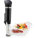 Klarstein Quickstick Flex 1300W 3D Circulating, 0-95 °C IPX7 Timer schwarz Schwarz