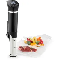 Klarstein Quickstick Flex 1300W 3D Circulating, 0-95 °C IPX7 Timer schwarz Schwarz