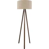 lux.pro Stehleuchte ’Newport’ 1 x E27 Hellbraun - Hellbraun