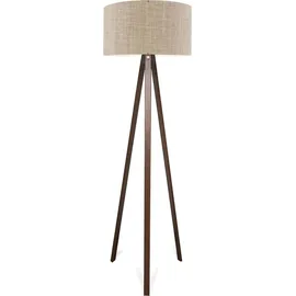 lux.pro Stehleuchte ’Newport’ 1 x E27 Hellbraun - Hellbraun