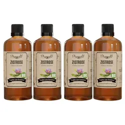 Auwald - Zistrose Tinktur (Extrakt, Tropfen, Auszug) Tropfen zum Einnehmen 4x100 ml