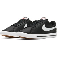 Nike Court Legacy Sneaker Black White Gum Light Brown, 38