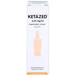 Ketazed 0,25 Mg/ml Augentropfen Lösung