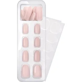 Catrice Nail Salon in a Box Click on Nails, Künstliche Fingernägel, Nr. 010, Nude, langanhaltend, Expressergebnis, French Manicure, natürlich, Nanopartikel frei, 1er Pack (24pcs)