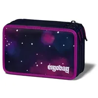 ergobag Schulzubehör SUPER REFLEX GLOW Maxi-Mäppchen, befüllt mit 3 Fächern Bärlaxy