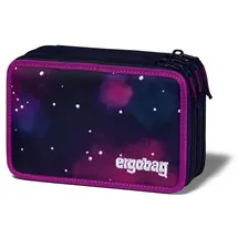 ergobag Schulzubehör SUPER REFLEX GLOW Maxi-Mäppchen, befüllt mit 3 Fächern Bärlaxy