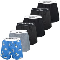 Happy Shorts Boxer Mix 6er Pack